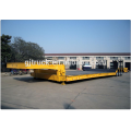 Heavy duty 30-80 ton low flatbed trailer low bed excavator truck trailer trucks and trailers